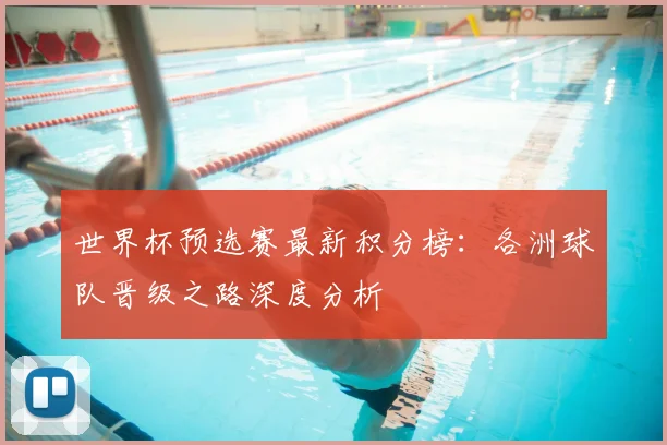 世界杯预选赛最新积分榜:各洲球队晋级之路深度分析