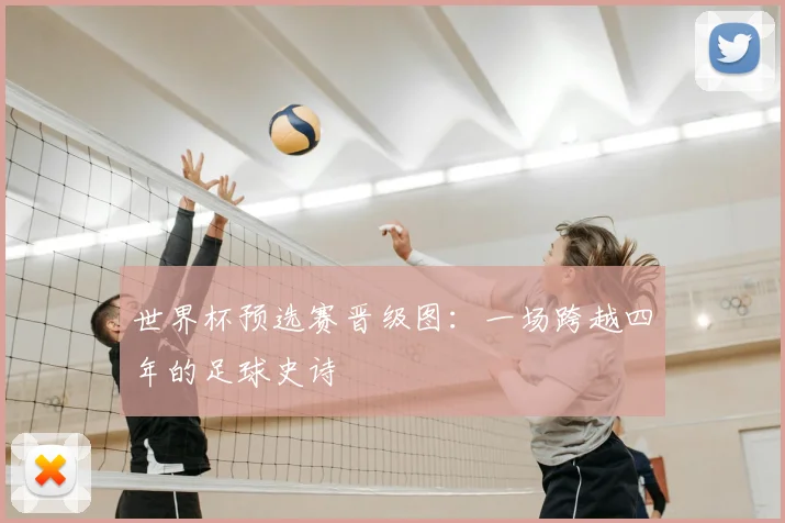 世界杯预选赛晋级图:一场跨越四年的足球史诗