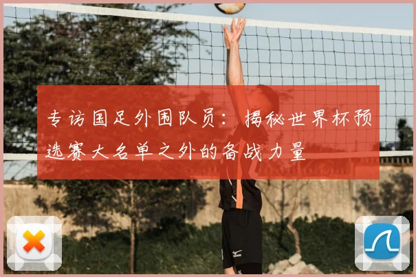 专访国足外围队员:揭秘世界杯预选赛大名单之外的备战力量